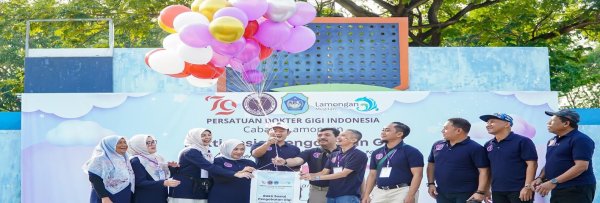 Menyambut Hari Kemerdekaan ke-79, Pemkab Lamongan dan PDGI Gelar Bakti Sosial Pengobatan Gigi Gratis
