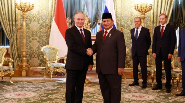 Prabowo Subianto Bertemu Vladimir Putin di Istana Kremlin Memperkuat Hubungan Bilateral