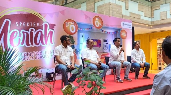 SPEKTRA Meriah Balikpapan Tawarkan Cicilan Mulai 0% untuk Produk Elektronik dan Gadget