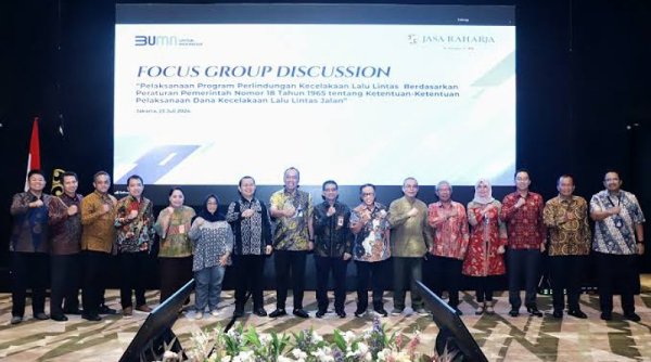Jasa Raharja Gelar FGD: Fokus pada Penyempurnaan Perlindungan Kecelakaan Lalu Lintas Sesuai PP No. 18 Tahun 1965