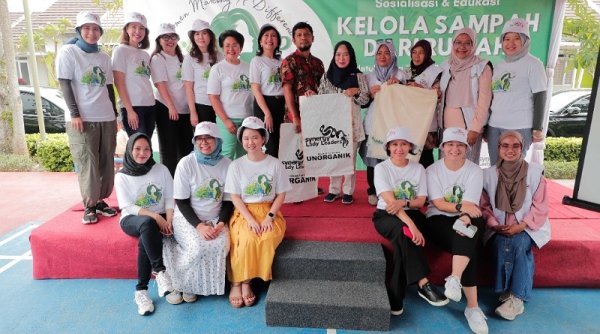Bank Sampah Binaan Perumnas Ajak Warga Pilah Sampah