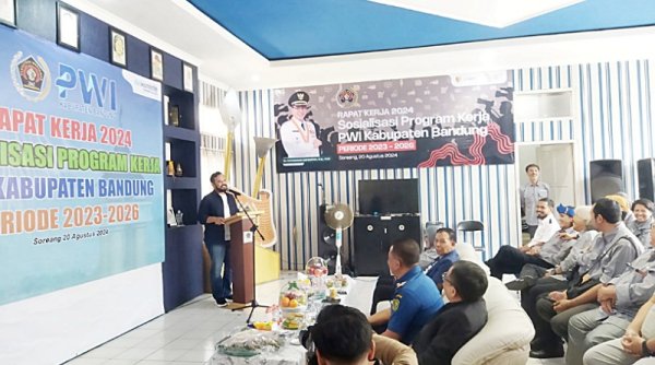 Rakerda PWI: Yosep Berharap Rumusan Program Berkontribusi pada Pembangunan Kabupaten Bandung