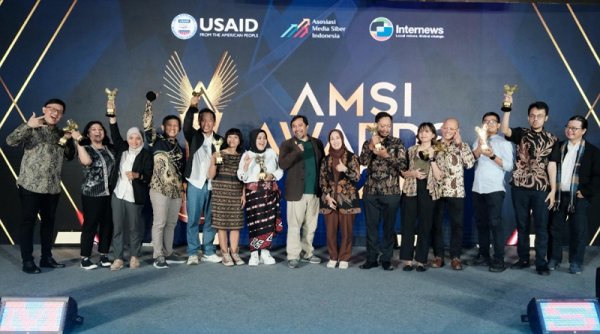 11 Media Mendapat Penghargaan AMSI Awards 2024