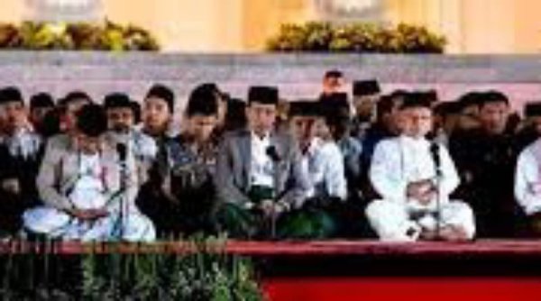 Zikir dan Doa Kebangsaan 79 Tahun Indonesia Merdeka: Jokowi Sampaikan Permintaan Maaf di Istana Merdeka