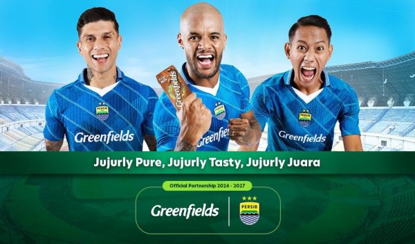 PERSIB Gandeng Greenfields sebagai Mitra Sponsor Baru untuk Musim Liga 1 2024/2025