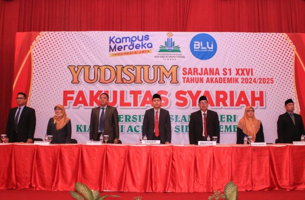 Fakultas Syariah UIN KHAS Jember Gelar Yudisium ke-26, Cetak 262 Lulusan Terbaik
