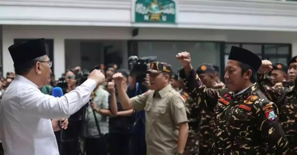 Gus Yahya Minta Banser Tetap Tertib dan Sabar di Tengah Dinamika PBNU-PKB
