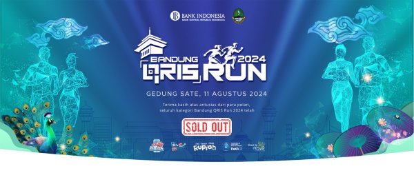Ratusan Peserta Siap Meramaikan Bandung QRIS RUN 2024, Ini Rute dan Kegiatannya!