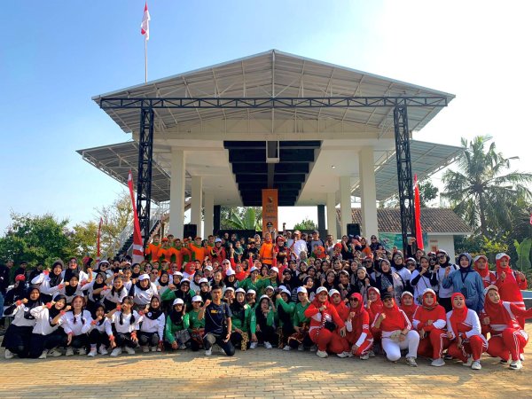 Semarak Rampak Sekar "BEDAS" Meriahkan HUT RI ke-79 di Desa Ciapus
