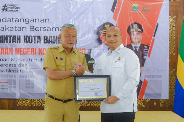 Pemkot Bandung dan Kejari Tandatangani Kesepakatan Hukum untuk Perkuat Sinergi