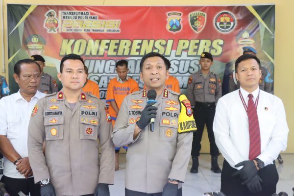 Polisi Amankan Tiga Pelaku Pengeroyokan Petugas SPBU Jalan Pahlawan Sidoarjo