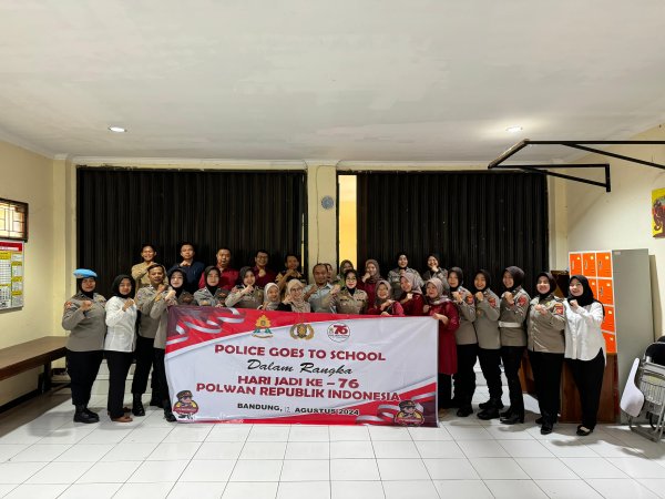 Police Goes To School Satlantas Polresta Bandung di Smk Bakti Kencana