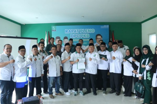 DPC PKB Kabupaten Bandung Solid Dukung Gus Muhaimin Pada Muktamar PKB di Bali