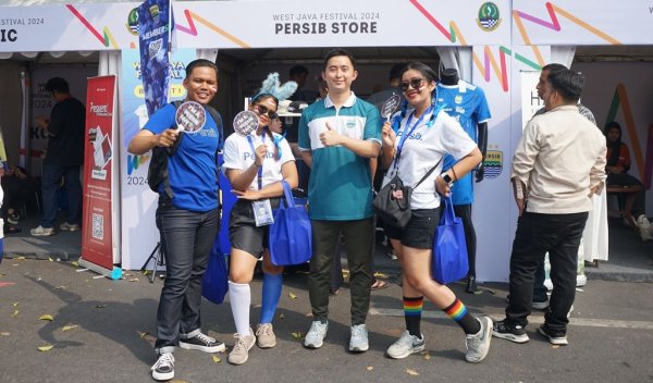 PERSIB Store Meriahkan West Java Festival 2024 dengan Merchandise Spesial