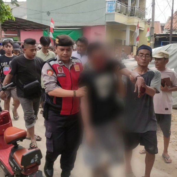 Quick Response Unit Samapta Polsek Cipondoh Tangkap Pelaku Pencurian Bersenjata di Kelurahan Gondrong