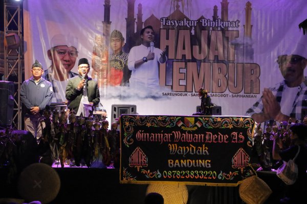 Kang DS Berharap Hajat Lembur Bisa Meningkatkan Partisipasi dan Percepatan Peningkatan Ekonomi Masyarakat