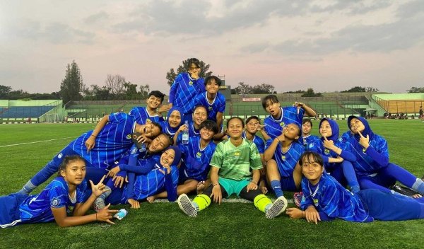 Akademi PERSIB Putri Tahan Imbang Papua Pegunungan 0-0 di Uji Tanding di Stadion Siliwangi