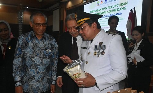 Pemkab Sumedang Luncurkan Inovasi Beras Analog Mandala dan Beras Organik Bersama IPB dan Universitas Widyatama
