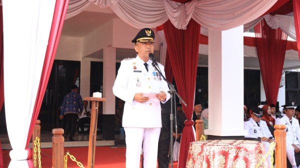 Camat Cikarang Utara Jadi Inspektur Upacara HUT Kemerdekaan ke-79