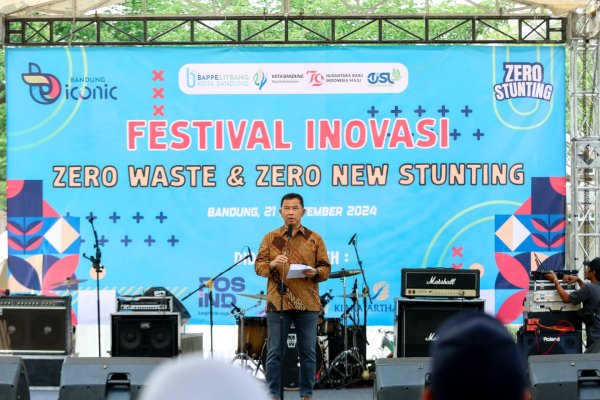 Bappelitbang Kota Bandung, Gelar Festival Inovasi Sampah dan Stunting 2024