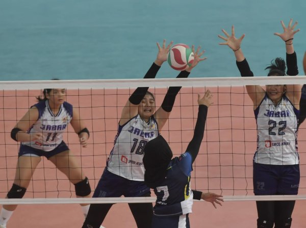 Tim Voli Putri Jawa Barat Lolos Ke Semifinasl PON XII, Setelah Kandaskan Sulteng 3-0