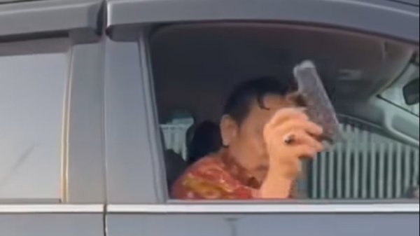 Viral di Media Sosial Koboi Jalanan, Pengemudi Pajero Pamer Pistol