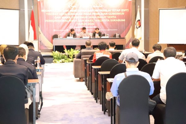 KPU Kota Sukabumi Tetapkan DPT Pilkada Serentak 2024 Sebanyak 259.961 Pemilih