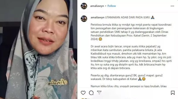 Guru SMK di Usir Kadisdik Saat Tegur Merokok Dalam Rapat