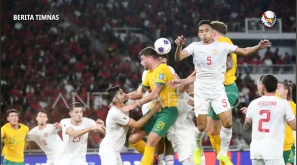 Timnas Indonesia Tahan Australia 0-0 di Kualifikasi Piala Dunia 2026