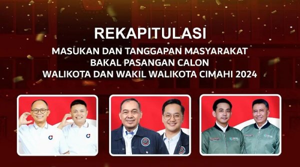 Ketua KPU Kota Cimahi : Proses Berjalan Lancar, Tiga Paslon Ditetapkan untuk Pilkada 2024