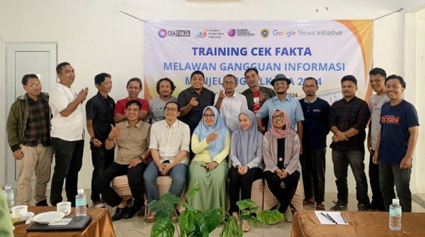 Jelang Pilkada 2024, AMSI Aceh Gelar Training Cek Fakta Melawan Gangguan Informasi