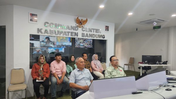 Pemkab Bandung Ikuti Rakor Pembahasan Langkah Konkret Pengendalian Inflasi di Daerah