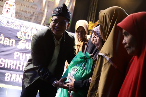 Bunga Desa, Bupati Dadang Supriatna: Menampung Aspirasi Masyarakat  Dijawab Dengan Program Nyata