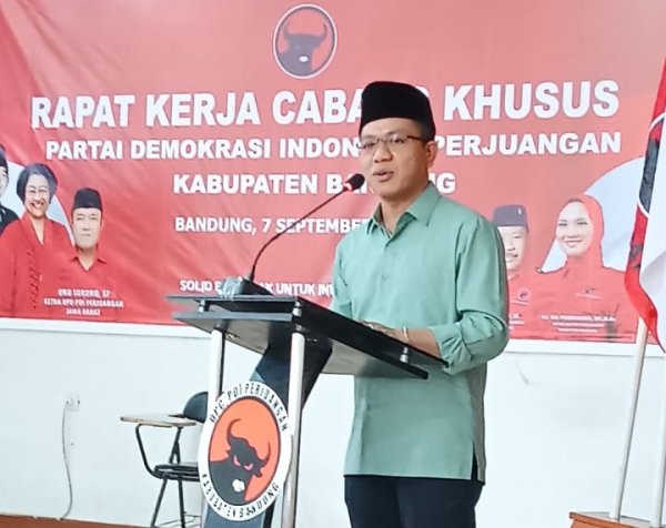 Balonbup Dadang Supriatna Serukan Semua Elemen PDI Perjuangan Bergerak Bersama Menangkan Pilkada