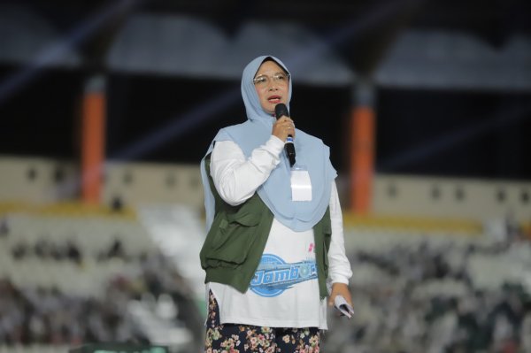 Jambore PKK, Emma Dety: Kader PKK Lebih Inovasi, Inovatif, Menyantuni, Ramah Melayani Masyarakat