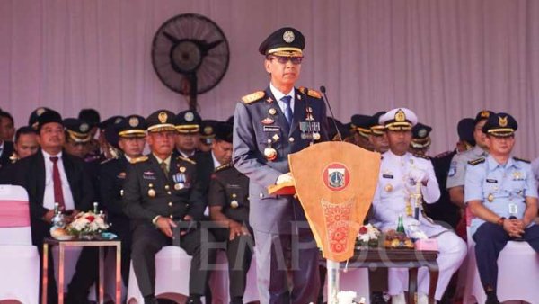 Heru Budi Hartono Pimpin Upacara Hari Perhubungan Nasional 2024