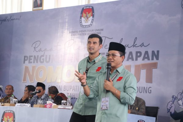 Ini Dia Makna Nomor Urut 2 Bagi Paslon Dadang Supriatna-Ali Syakieb