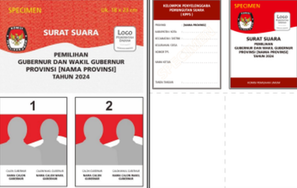 Kenali 3 Jenis Surat Suara Pilkada 2024, Pemilih Jangan Sampai Keliru