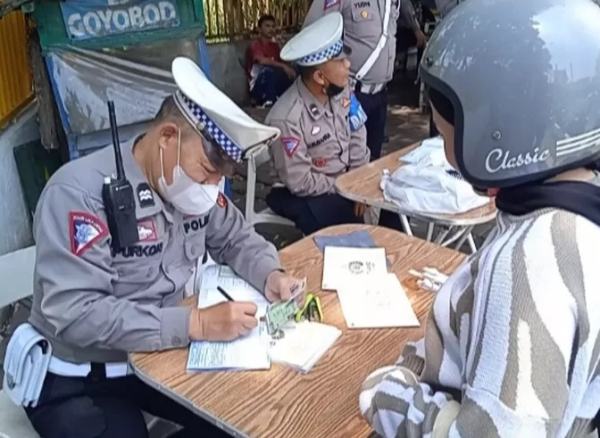 Titik Tilang Operasi Zebra 2024 di Kota Bandung