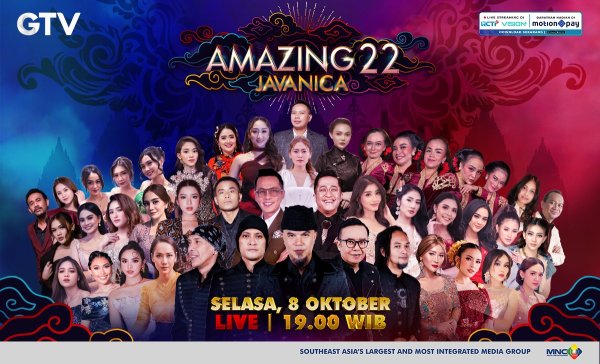 Bertabur Bintang! Dewa 19 Hingga Judika Meriahkan Malam Perayaan Ulang Tahun GTV Ke-22