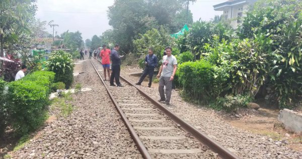 Seorang Pria Tewas Tersambar KA Pangrango di Sukabumi