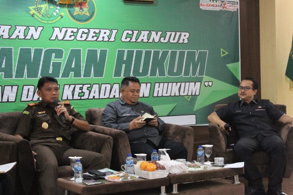 Kejari Cianjur Gelar Kegiatan Penerangan Hukum dengan Tema "Pemahaman dan Kesadaran Hukum"