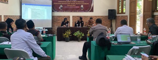 KPU Siap Gelar Debat Perdana Calon Bupati-Wakil Bupati Sukabumi, Temanya Terkait Kesejahteraan