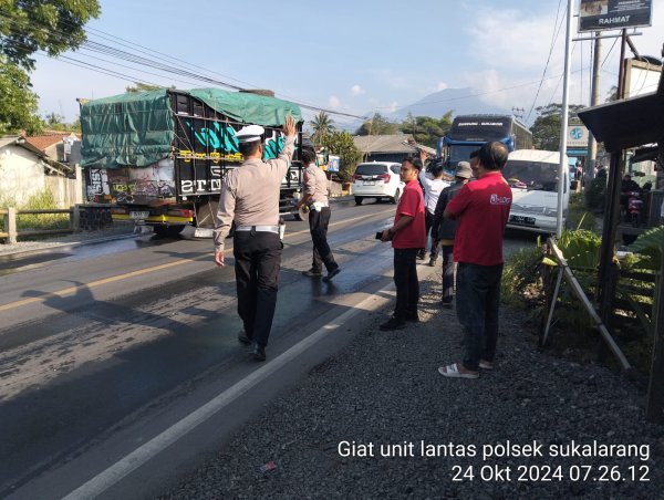 Korban Kecelakaan Truk Hantam Angkot di Sukabumi jadi Dua Orang