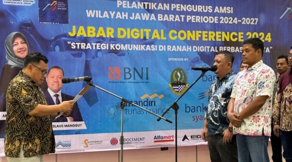 Pengurus AMSI Jabar 2024-2028 Resmi Dilantik, Siap Sinergi untuk Jabar