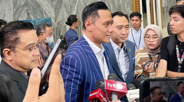 Isu PDIP Gabung Kabinet Menguat, AHY Sebut Keputusan Ada di Prabowo