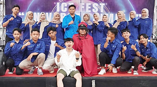 KNPI Kab. Bandung Dukung Penuh Kreativitas Mahasiswa di ICT Fest Unibba