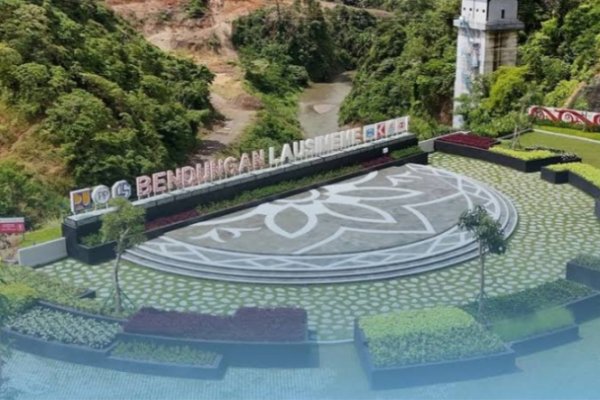 Jokowi Resmikan Bendungan Lausimeme, Bendungan ke-47 dalam 10 Tahun Masa Kepemerintahanya