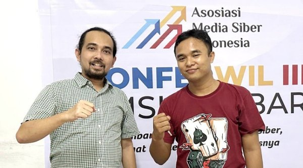 Andri El Faruqi dan Andika D Khagen Terpilih Aklamasi sebagai Ketua dan Sekretaris AMSI Sumbar 2024-2028