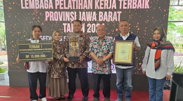 LPK Sekai Mustika Raih Juara Terbaik 1 Pemagangan Luar Negeri Jabar 2024